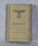 WWII German Wehrpass Document
