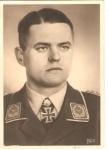 WWII Luftwaffe Knights Cross Postcard Otto Weiss