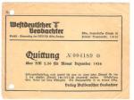 German Newspaper Subscription Document 1934