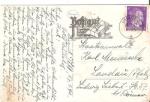 WWII era German Postcard Hitler Head Stamp 
