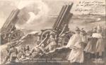 WWI Postcard German Field Artillery Unit Marked