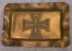 WWI German Iron Cross Ashtray
