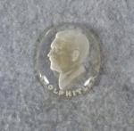 WWII WHW Glass Pendant Donation Tinnie Hitler