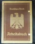 WWII German Arbeitsbuch 1st Pattern