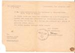 WWII German Court Document Letter 1944