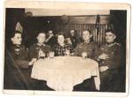 WWII German Photo Heer Soldiers Drinking