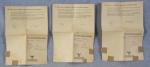 WWII German Property Tax Assessment Documents 1943