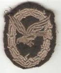 Luftwaffe Flak Range Finder Trade Badge