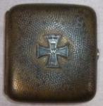 WWI German Iron Cross Cigarette Case