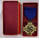 Cased 25 Year Faithful Service Medal
