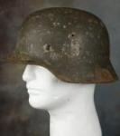 German Heer Single Decal Camo Helmet