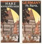 German Travel Brochures 1936 Harz