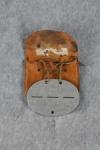 WWII Panzer Jaeger Identity Disk & Pouch
