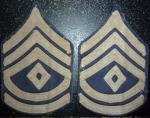 Pre WWII 1st Sgt Rank Patches