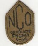 US Army NCO Graduate FNGMA Patch