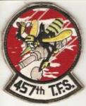 USAF 457th TFS Flight Patch