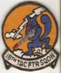 USAF 18th Tac Ftr Sqdn Flight Patch