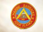 Marine Barracks Adak Alaska MP Patch