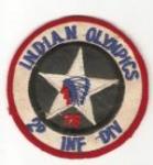 Patch Indian Olympics 2nd Infantry Division