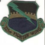 USAF 325th Fighter Wing Flight Patch