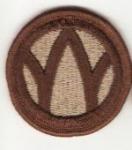 Desert DCU Subdued 89th Infantry Division Patch