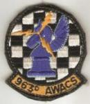 USAF Patch 963rd AWACS