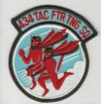 Patch USAF 434th Tactical Fighter Tng Sqdn