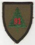 Patch 91st Division 