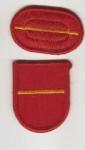 Flash & Oval 319th FA Regiment 1st Battalion 