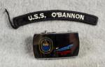 USS O'Bannon DD-987 Belt Buckle Rocker Patch