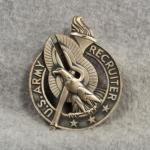 US Army Recruiter Badge Silver