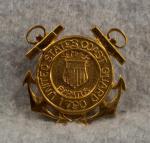 Coast Guard Visor Cap Hat Badge Insignia