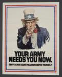 US Army Uncle Sam Poster 1981