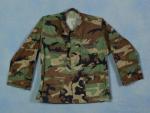 US Army BDU Woodland Camouflage Field Shirt Summer