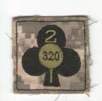 US Army Patch 320th Field Artillery Regiment 2/320