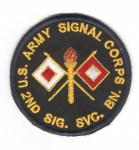 US Army Signal Corps 2nd SVG Patch