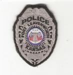 US Army Fort Leavenworth Kansas Police Badge Patch