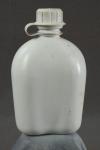US Army White Plastic Canteen 1976