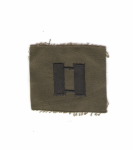 Army Captain Subdued Rank Patch