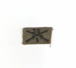 Collar Insignia 5th Batt 20th Infantry Regiment