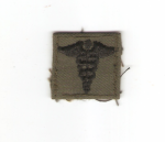 Collar Insignia Subdued Medical Officer Patch