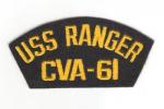 USN Navy USS Ranger CVA-61 Patch