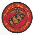 USMC Orienteering Team Marine Corps Patch