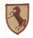 Army Patch 11th ARC Cavalry Desert Subdued