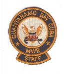 Guantanamo Bay Morale Welfare Recreation Patch MWR