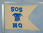 US 505th HQ Flag Guidon