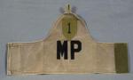 MP Brassard 1st Infantry Division Military Police