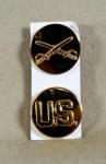 US Army Cavalry Collar Brass Set