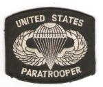 United States Paratrooper Novelty Moral Patch