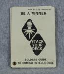 Army Soldiers Guide to Combat Intelligence